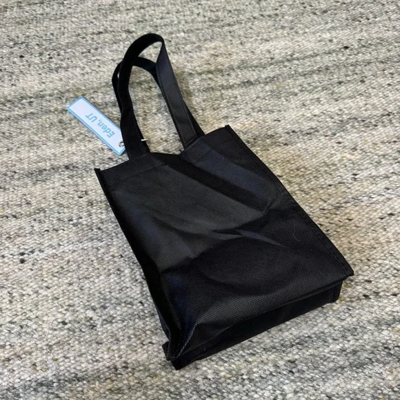 Powder Mountain Mini Tote Bag with Carabiner Keychain - Picture 4 of 8